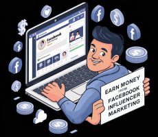 How can earn money from Facebook Influencer Marketing