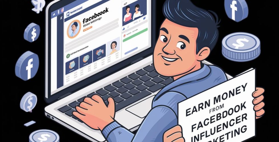 How can earn money from Facebook Influencer Marketing